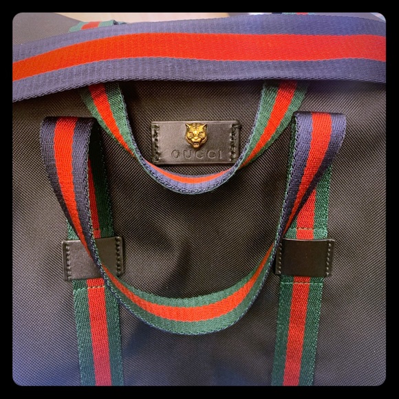 Gucci Canvas Duffle Bag - Picture 1 of 6